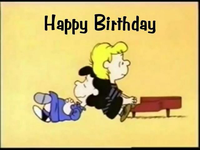 Happy Birthday- Peanuts-Style